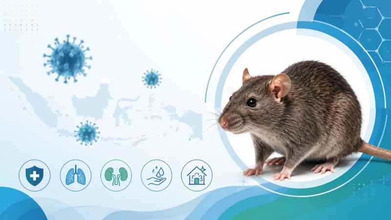 13 Cases of Hantavirus in Indonesia with a Fatality Rate of 13%