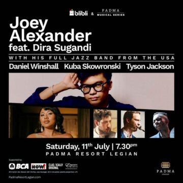 Joey Alexander Returns to Bali 11 July with Guest Appearance by  Dira Sugandi