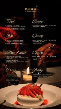 My Funny Valentine &ndash; Romantic Dinner for Two at JARD&rsquo;OR &ndash; Un Voyage du Go&ucirc;t in Bali