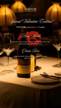 My Funny Valentine &ndash; Romantic Dinner for Two at JARD&rsquo;OR &ndash; Un Voyage du Go&ucirc;t in Bali