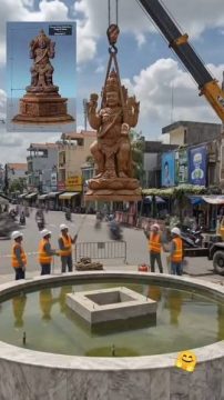 Tabanan&rsquo;s Iconic Catur Muka Statue Being Revitalized