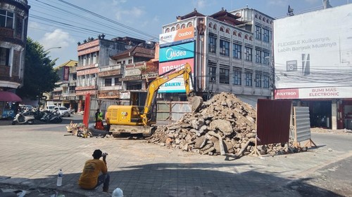 Tabanan&rsquo;s Iconic Catur Muka Statue Being Revitalized