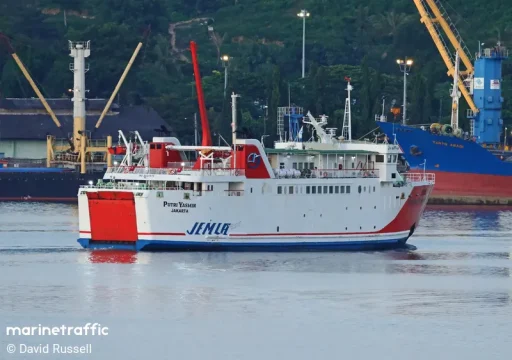 BREAKING NEWS: Passenger Ferry Bound for Bali Ablaze in the Lombok Straits