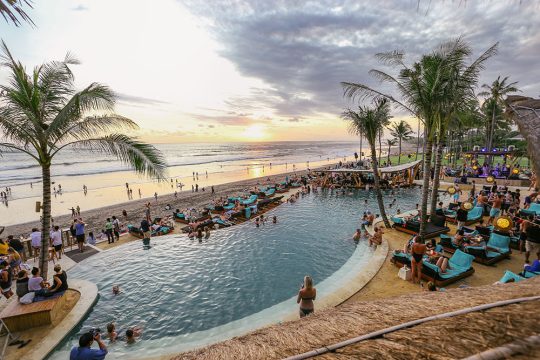 Finns Beach Club Illegally Discharging Wastewater onto Berawa Beach