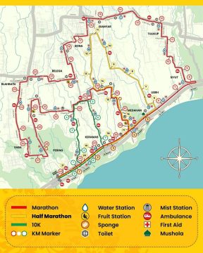 Maybank Marathon 2026, Bali, Saturday, 23 August 2026