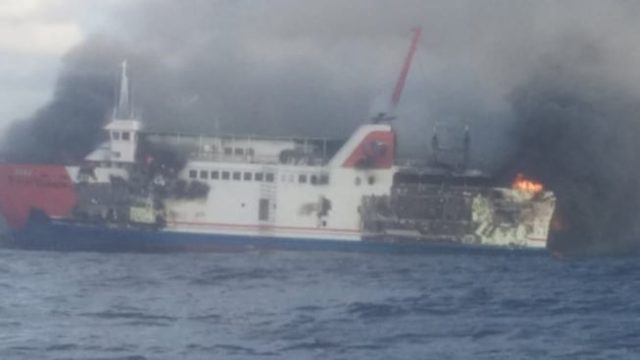 UPDATE: Fire Aboard KMP Putri Yasmin Lombok-Bali Car Ferry