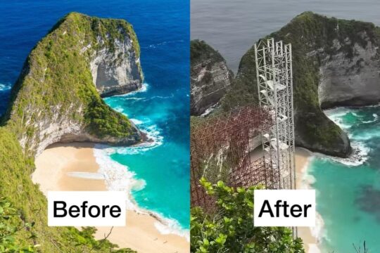 In Kelingking Beach Glass Lift Suit, Judges Rule in Favor of Chinese Investors