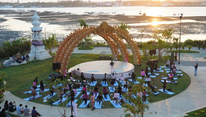 “Pilates for Charity” Event at Sunset Mandala, Sira Village Grand Outlet Bali