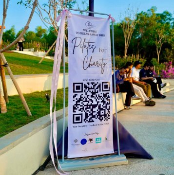 “Pilates for Charity” Event at Sunset Mandala, Sira Village Grand Outlet Bali