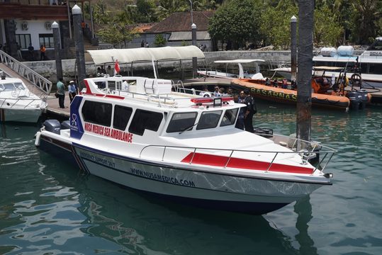 Sea Ambulance Now on Standby to Connect Bali Mainland to Nusa Penida-Lembongan Island